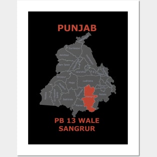 PB 13 Wale Sangrur Posters and Art